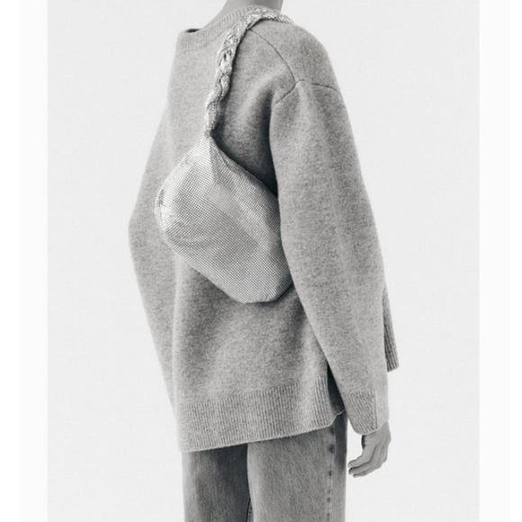 Zara sparkly shoulder bag - Picture 7 of 10